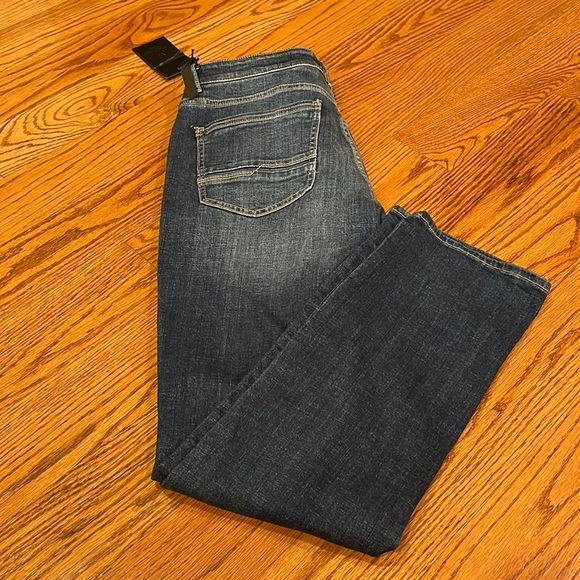 NWT Outpost Men’s Blue Original Straight Jeans Size 33x32 - Picture 1 of 7